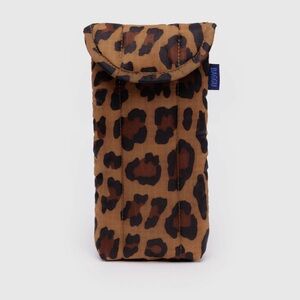 BAGGU | Case | Leopard Puffy Glasses Sleeve